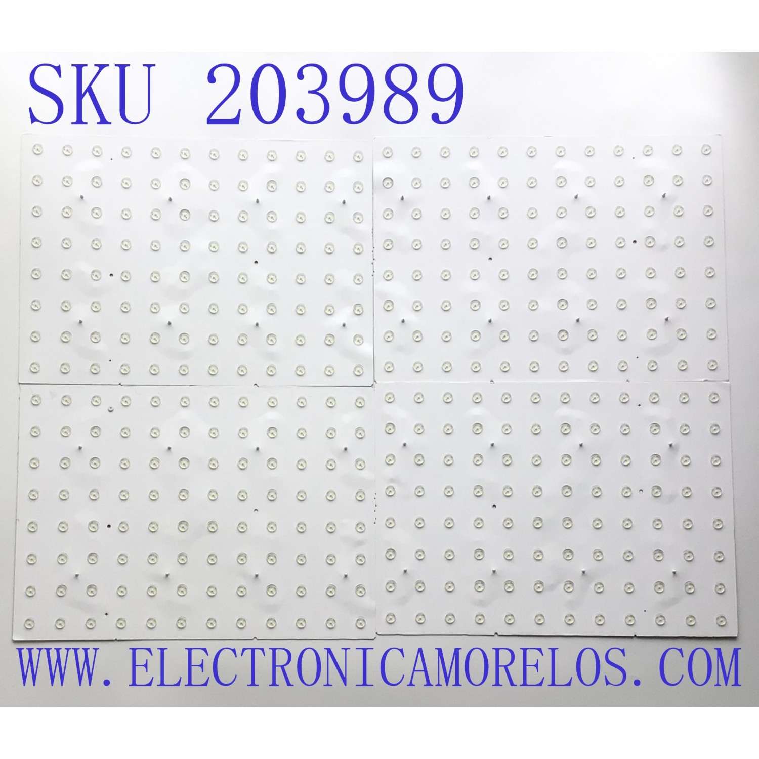 KIT DE LED'S PARA TV SAMSUNG (10 PIEZAS) / NUMERO DE PARTE BN96-50727A / BN41-02770A / 20Y_Q90T_75 / C452A-02 LM41-00959A / PANEL CY-TT075FLLV9H / MODELOS QN75Q90TAFXZA / QN75Q90TAFXZA  FD05